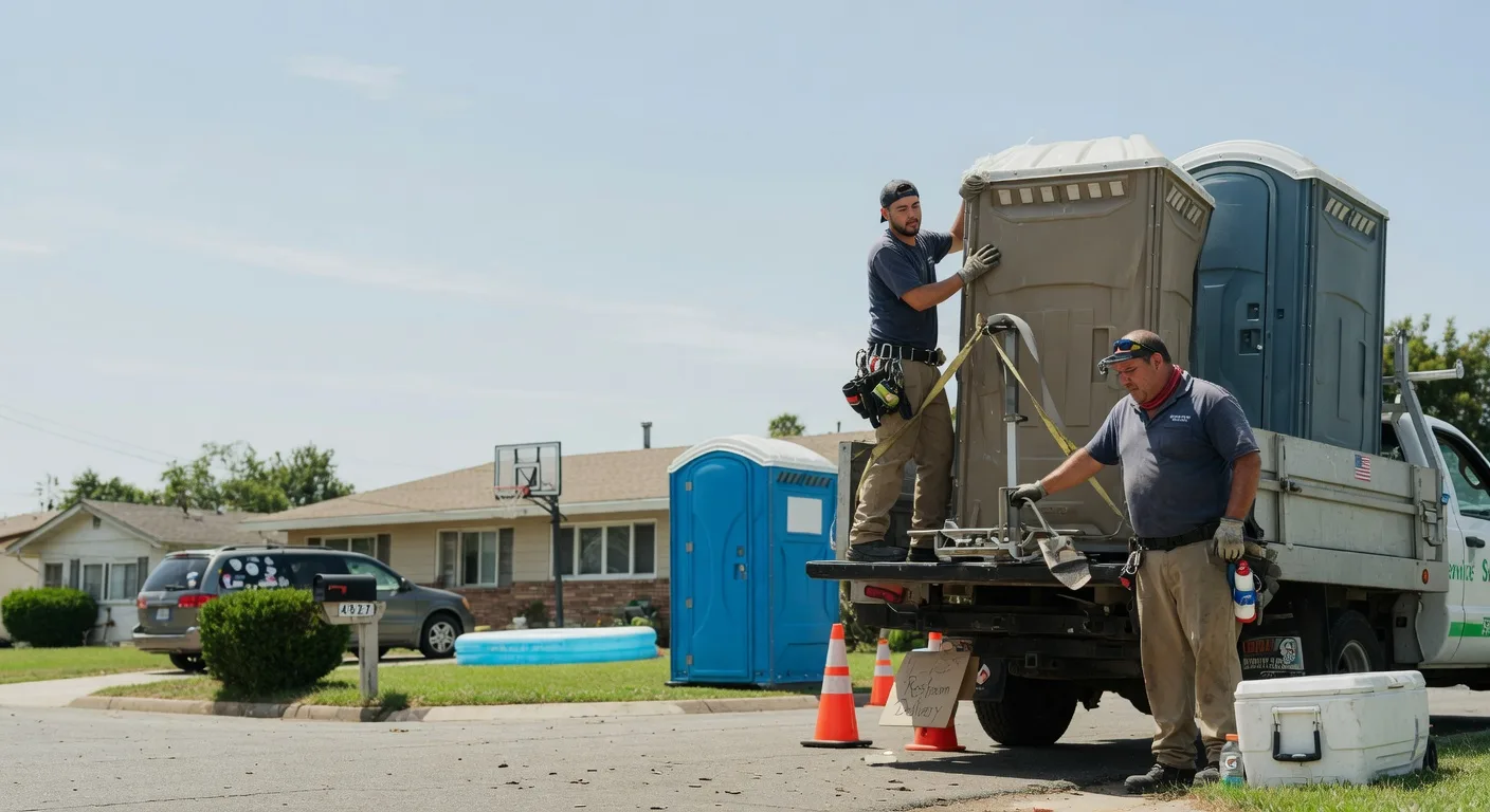 Porta Potty Rental in Moffett, OK near me