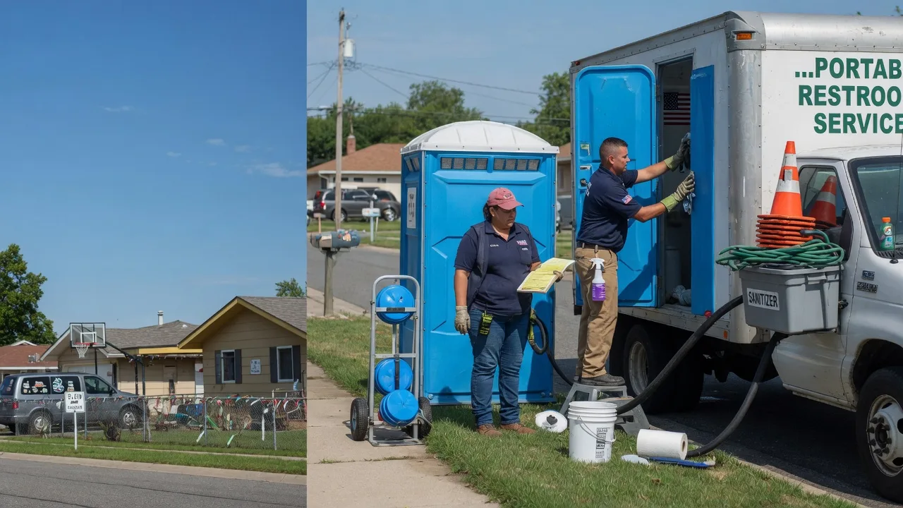 Portable Toilet Rental in Moffett, OK near me